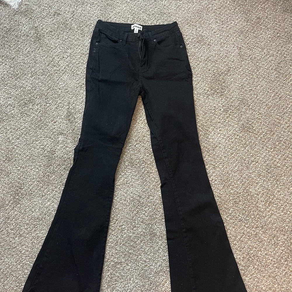 Abound Black Flare Jeans
